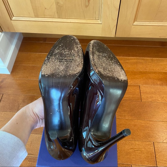 Stuart Weitzman Platswoon Platform Pump in Port - Picture 11 of 11